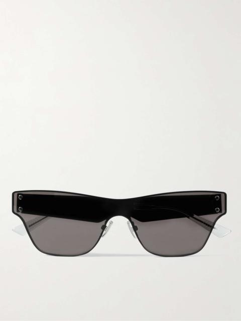 D-Frame Metal Sunglasses