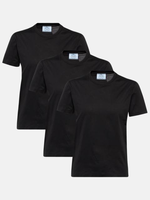 Pack of 3 cotton T-shirts
