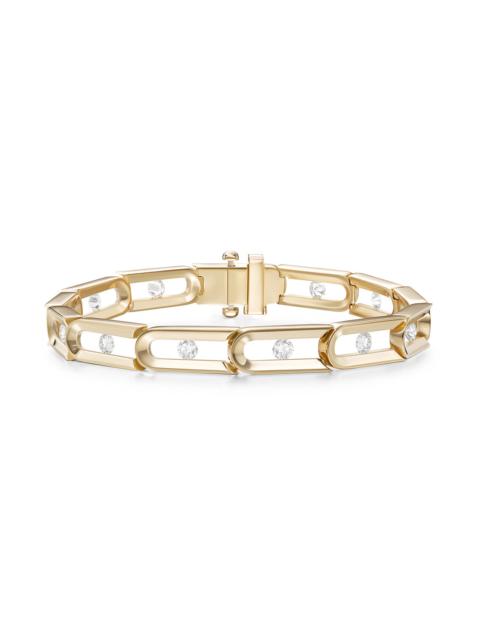 Diamond Kira Single Channel Bracelet