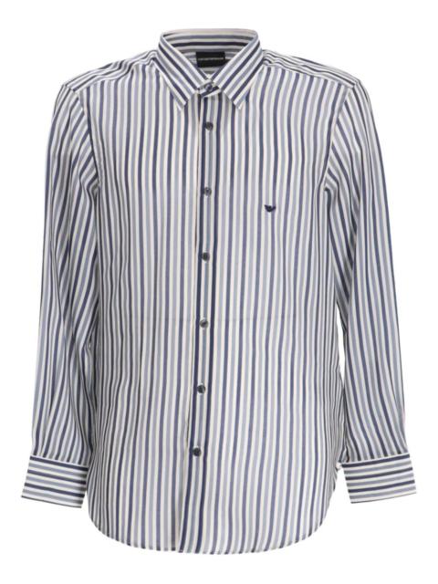 striped long-sleeve shirt