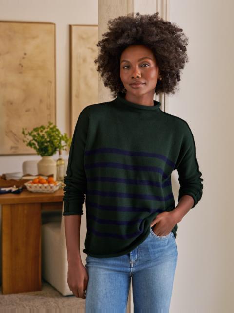 Rolled Funnel Neck Sweater
