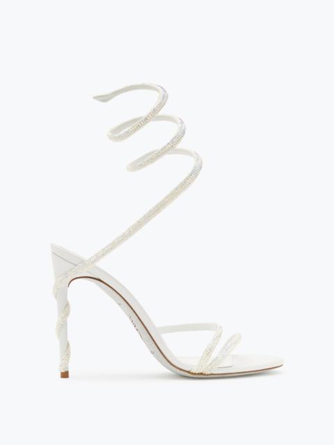 MARGOT SWAROVSKI WHITE SANDAL JEWEL