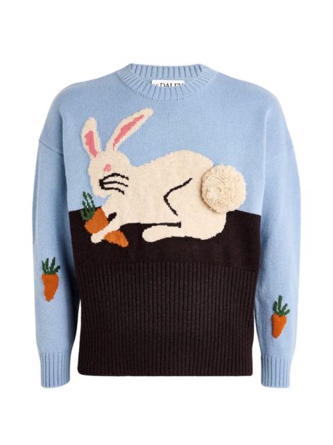 graphic-print sweater