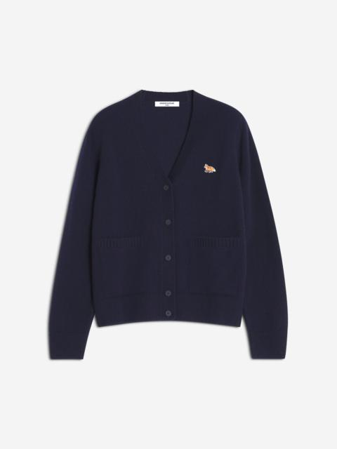 BABY FOX LAMBSWOOL BOXY CARDIGAN