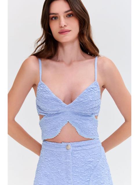 PAPILLON JACQUARD BUTTERFLY TOP