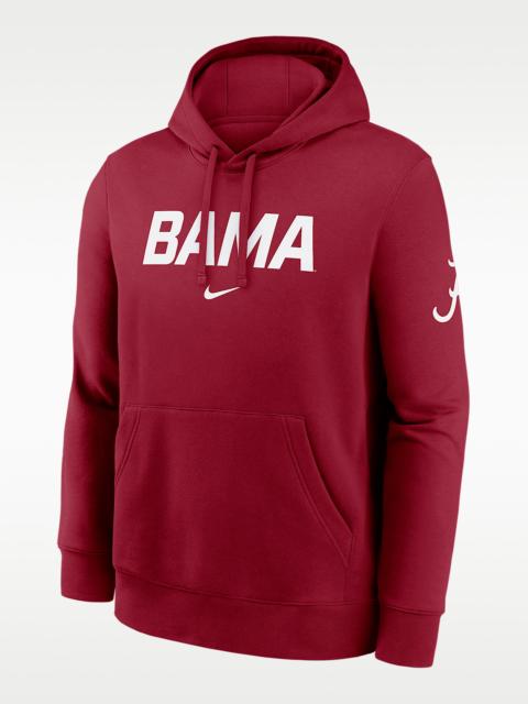 Alabama Club 2-Hit Nickname Men's Nike College Pullover Hoodie