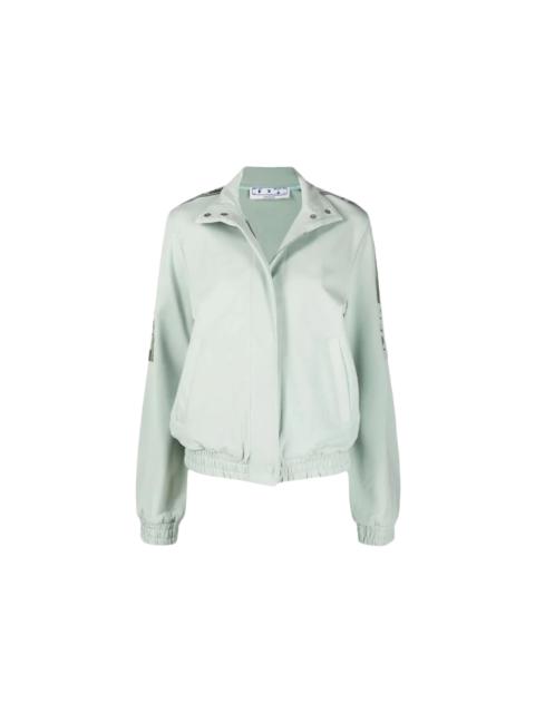 OFF-WHITE ATHL Track Jacket Light Grey