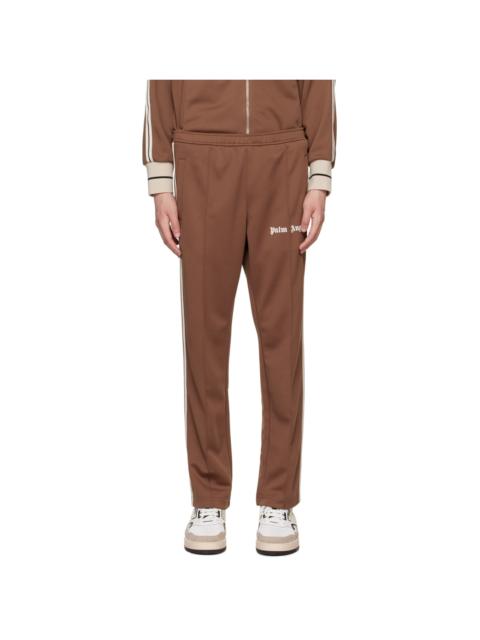 Brown Slim-Fit Lounge Pants