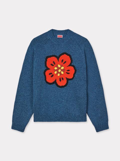 'Boke Flower' jumper in cotton wool