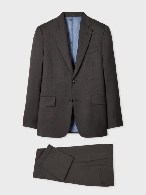 The Brierley - Brown Puppytooth Wool Suit