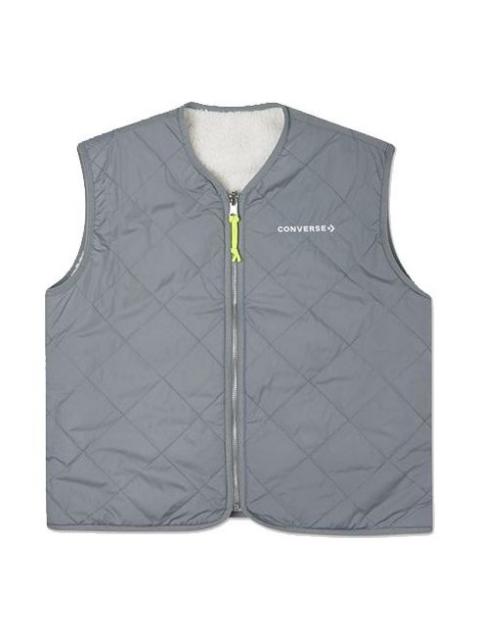 (WMNS) Converse Sherpa Reversible Vest 'Grey' 10020286A01