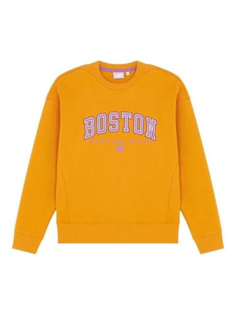 (WMNS) New Balance Pullover 'Orange' 5CC17102-ORG