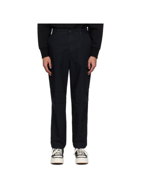 Black MILT9602 Cargo Pants