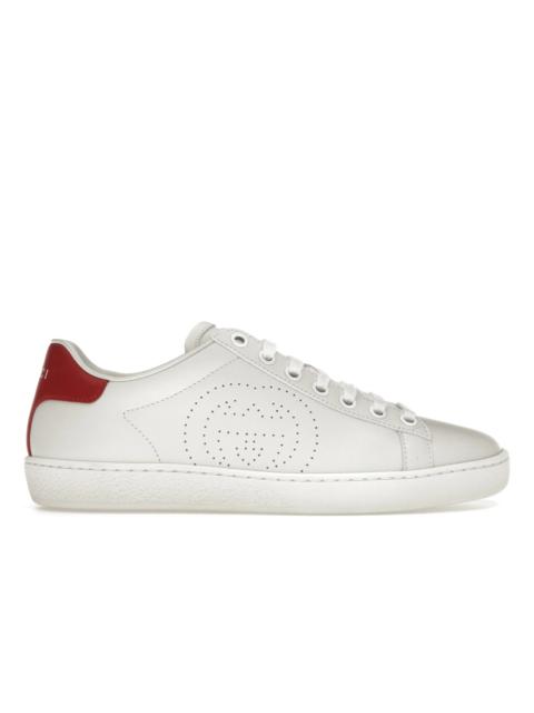 Gucci Ace Interlocking G White Red (Women's)