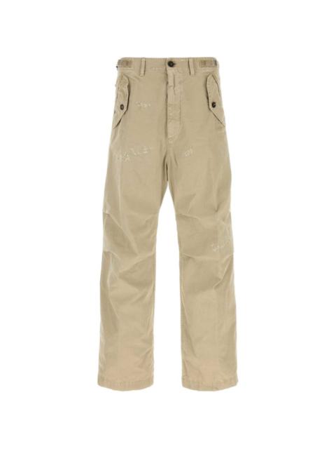 dyed trousers