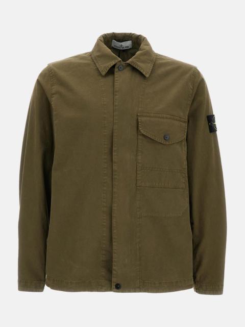 Overshirt with zip