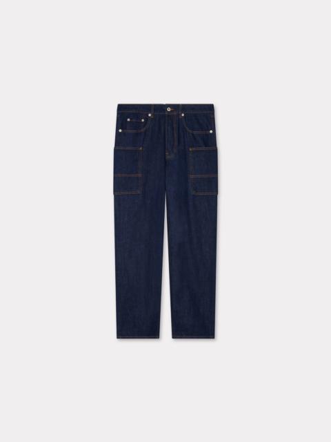 Cargo monkey fit jeans in japanese denim
