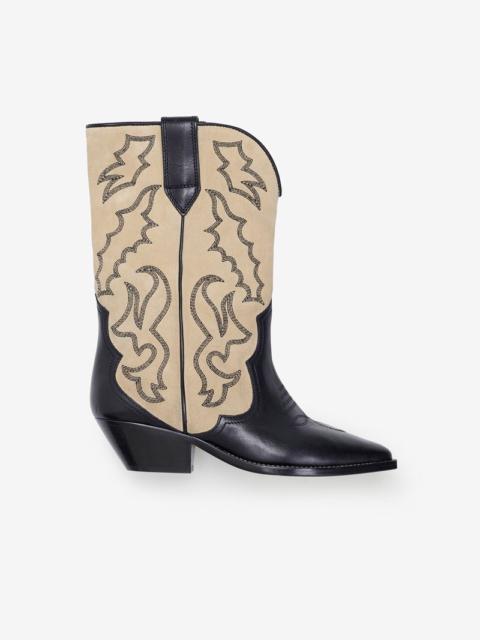 DUERTO SUEDE COWBOY BOOTS