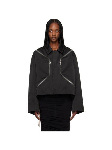 Black Temple Heizer Mac Jacket