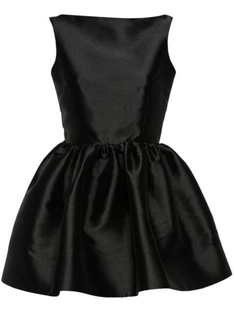 Simona duchess-satin top