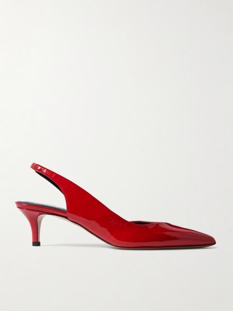 Padim Patent-leather Slingback Pumps
