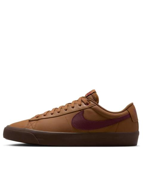 Nike Zoom Blazer Low Pro GT SB 'Light British Tan Dark Team Red' DV1226-200