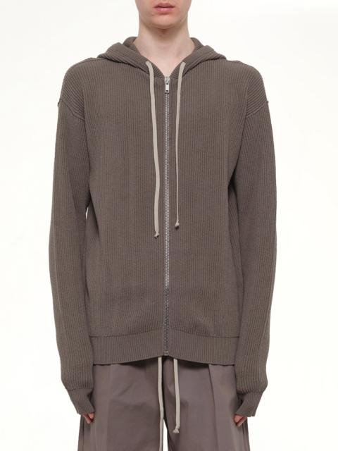 Zipped Hoodie in Dust