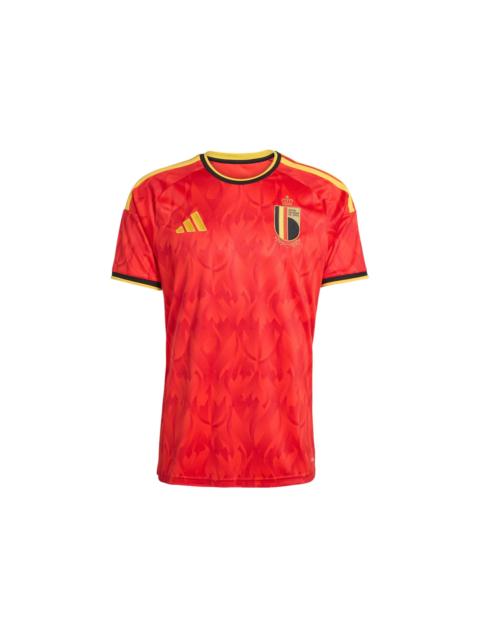 adidas Belgium 2026 Home Jersey Red Bold Gold