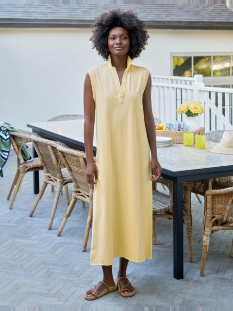 Popover Henley Tank Maxi Dress