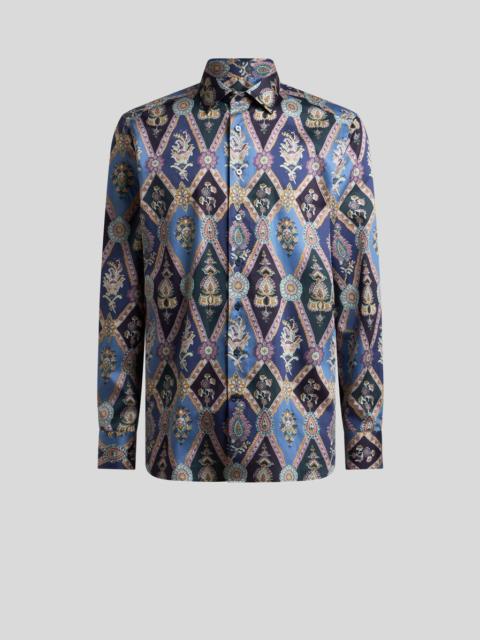 COTTON SHIRT WITH ALL-OVER PRINT
