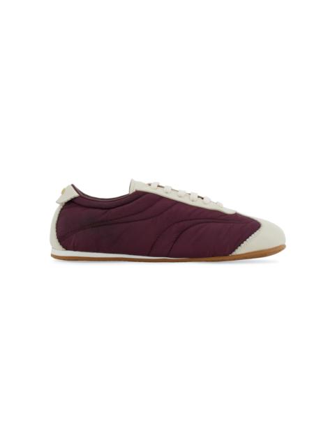 Tebe Nylon Sneakers burgundy