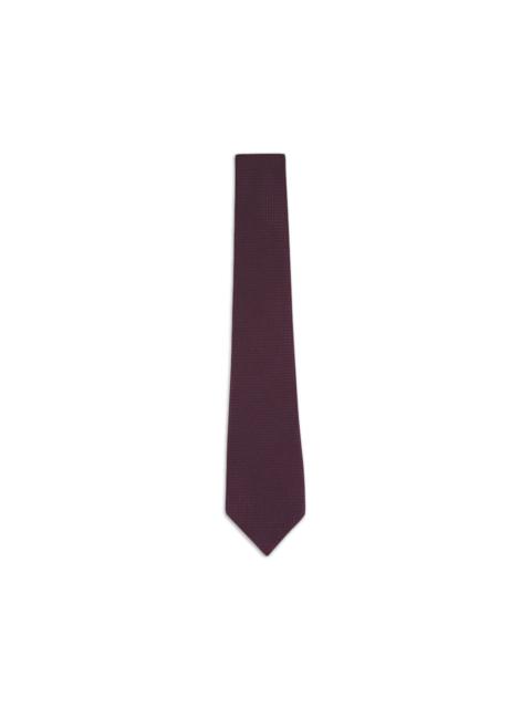textured silk tie