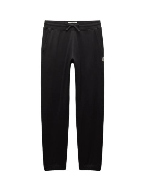 Midweight Terry Standard Cuffed Sweatpant Black
