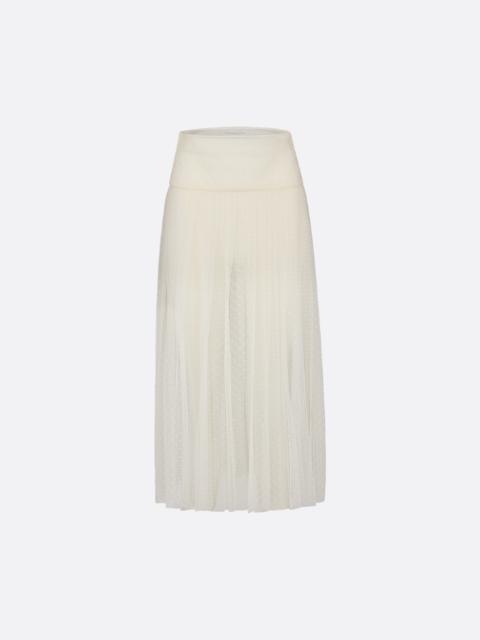 Mid-Length Pleated Skirt