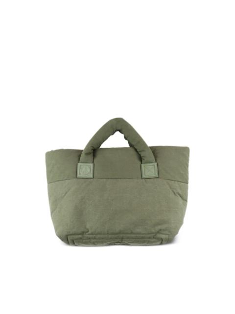 engraved-detailing tote bag