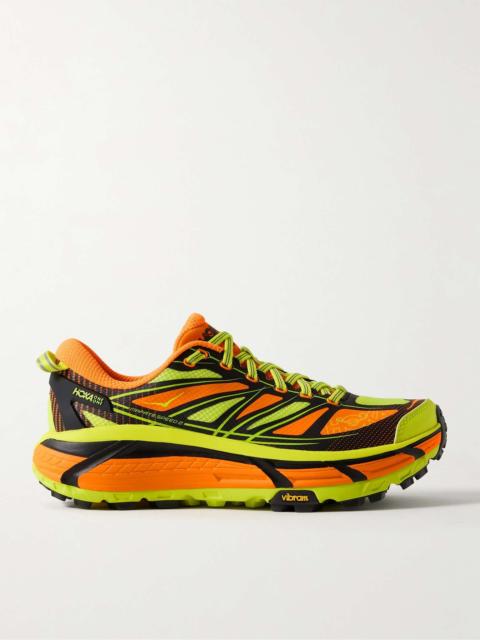 Mafate Speed 2 Rubber and Mesh Running Sneakers