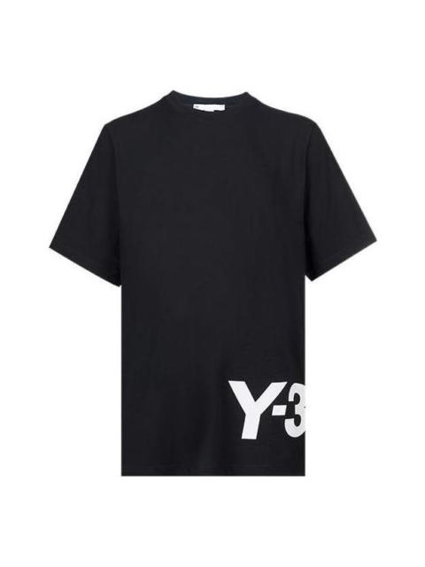 adidas Y-3 CH1 Short Sleeve Large Logo Tee 'Black' HG6093