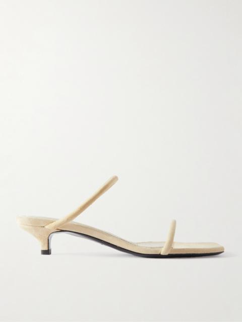 The Minimalist Suede Sandals