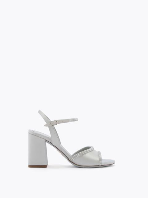 MARGHERITA PEARL GREY SANDAL 80