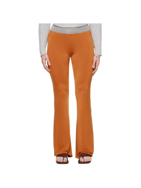 Orange Olimpia Lounge Pants