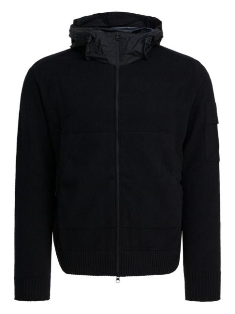 Metropolis Series hooded-zipped jacket