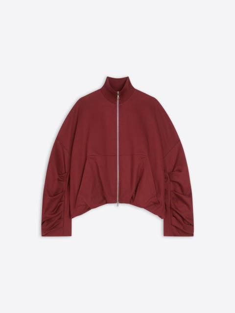 DRAPED JERSEY JACKET