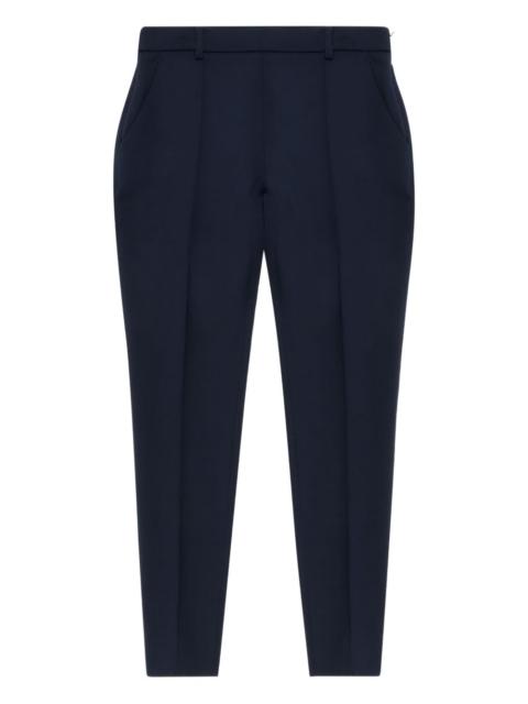 wool-blend trousers