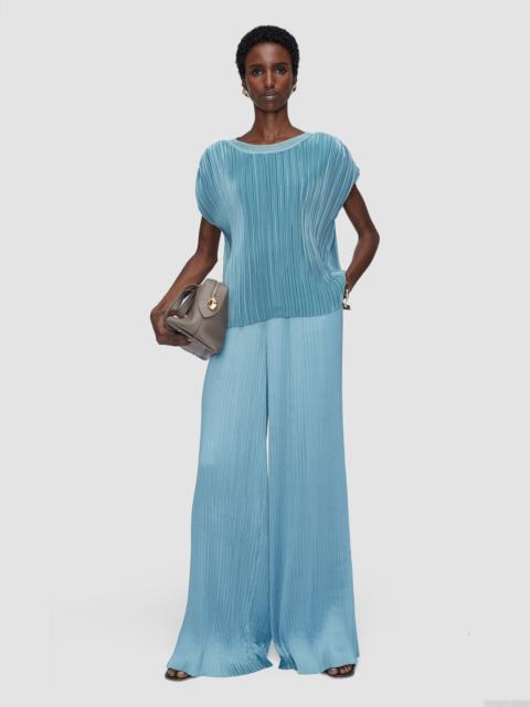 Cedre Pleated Satin Top