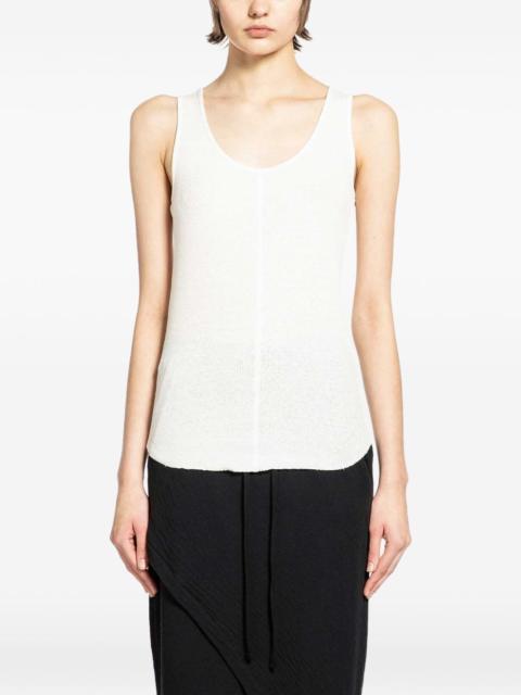 long ribbed tank top