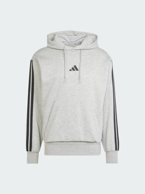 Essentials 3-Stripes Fleece Hoodie