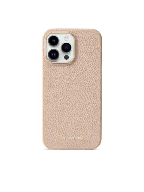 iPhone 15 Pro Max leather phone case