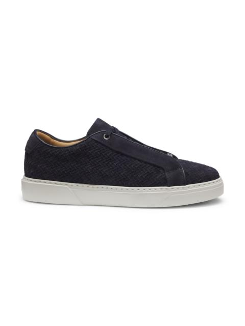 GARY TRAINERS WITH WOVEN SUEDE UPPERS