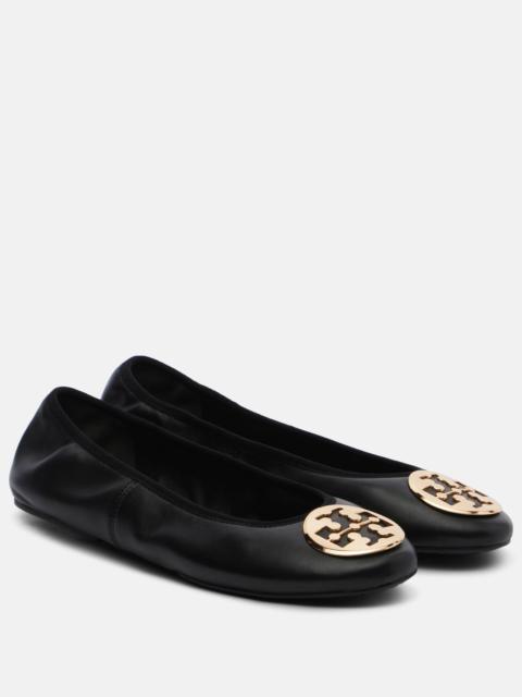 Reva Travel leather ballet flats
