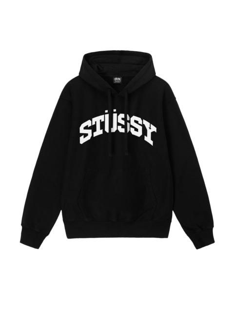 Stussy Block Sport Pigment Dyed Hoodie 'Black'